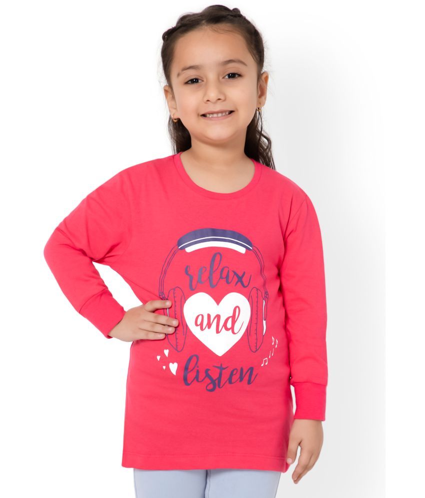     			Proteens - Pink Cotton Flex Girls T-Shirt ( Pack of 1 )