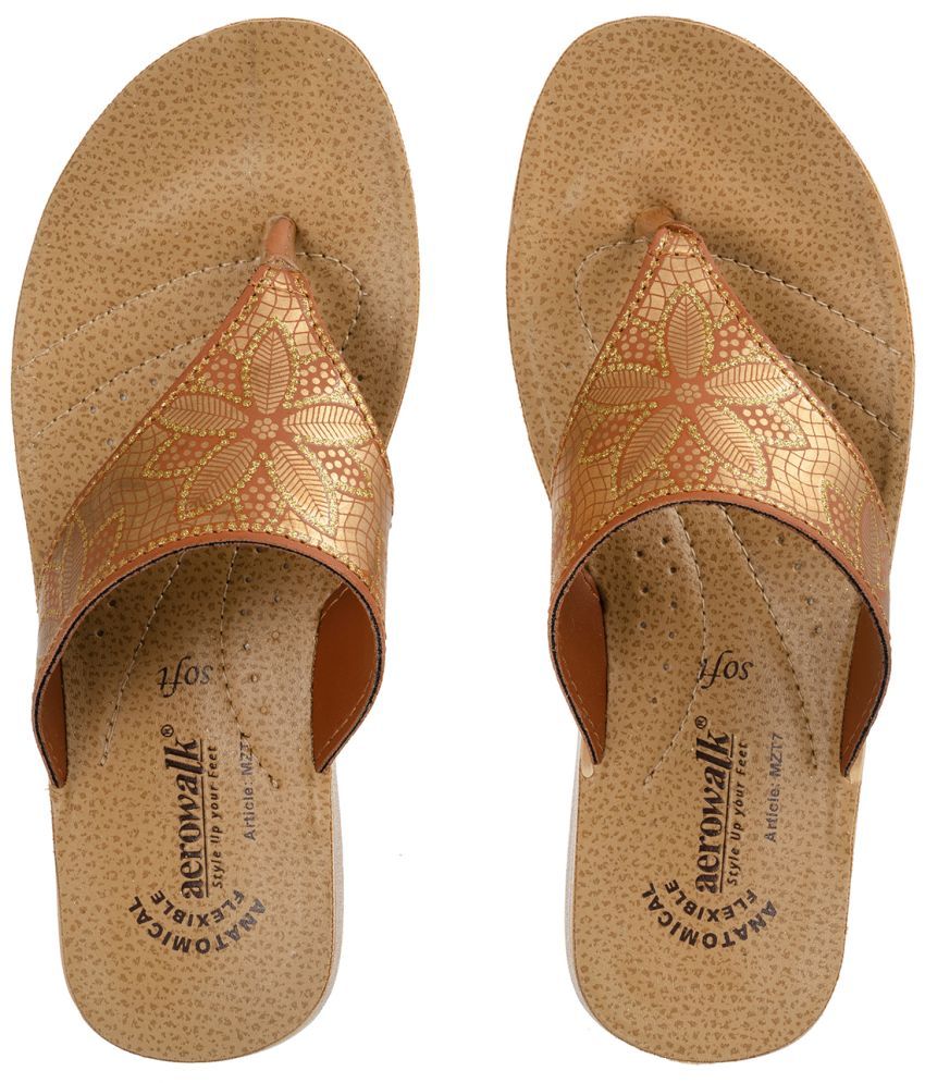     			Aerowalk - Gold Women's Slipper