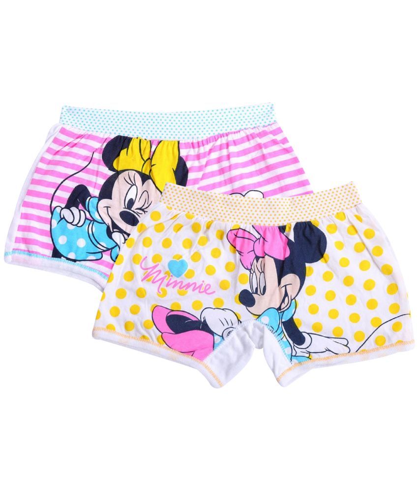     			Bodycare Girls Minnie & Friends Shorts Pack Of 2-Assorted