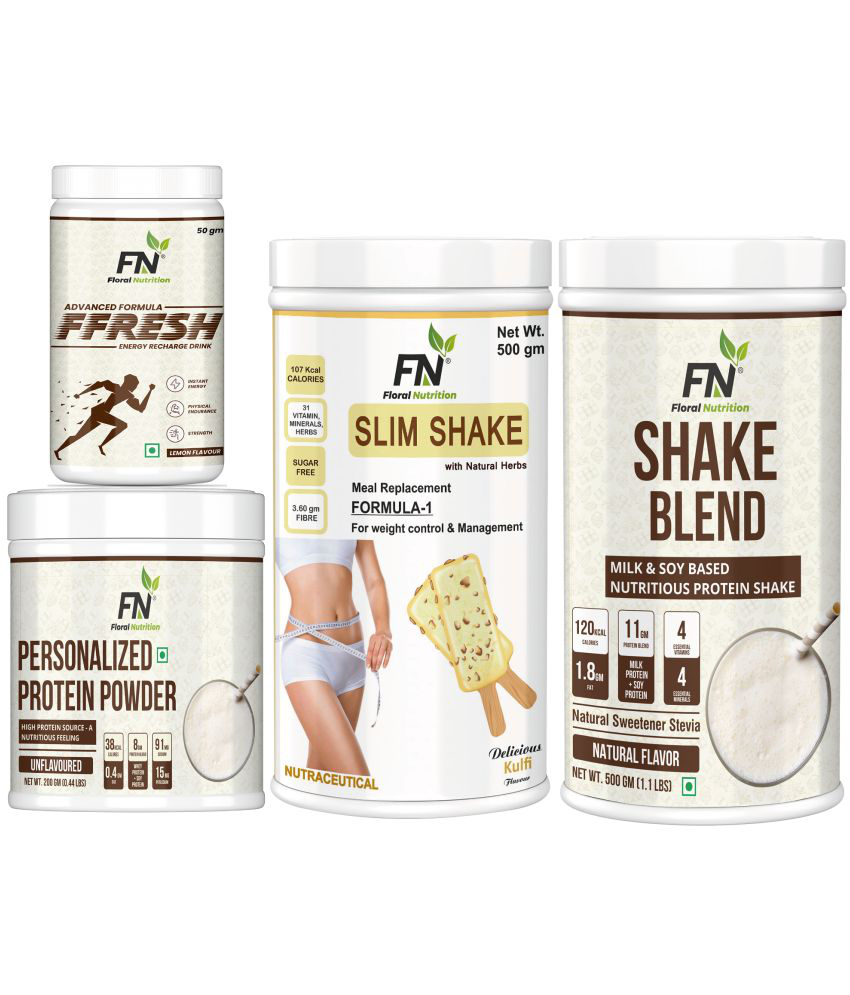     			Floral Nutrition Formula 1 Shake, Protein Powder, FFresh, Shake Blend Protein Shake 1250 gm Kulfi
