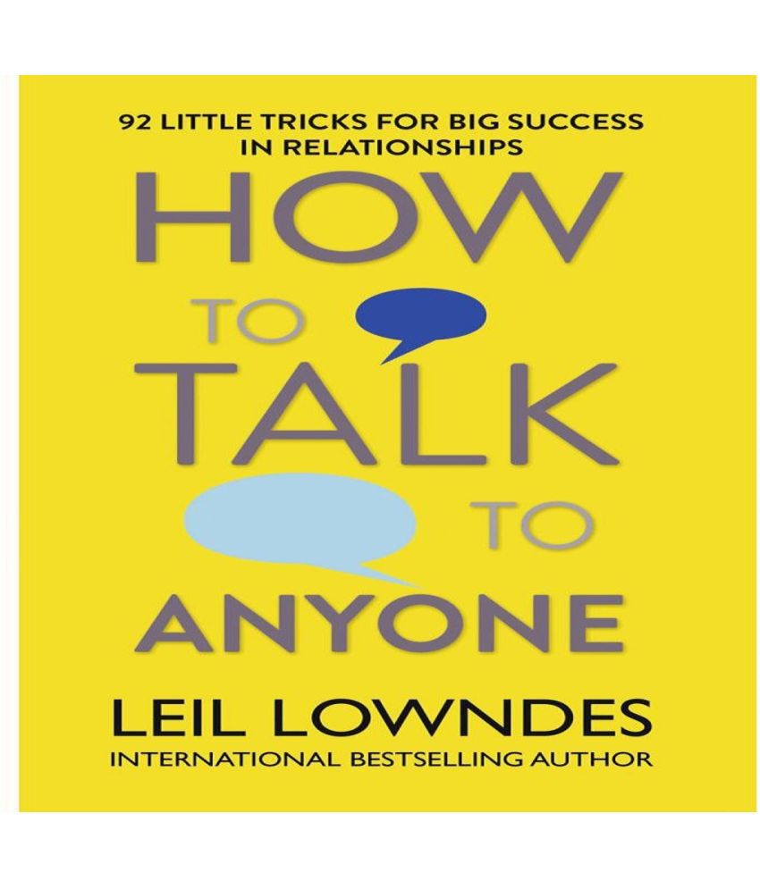     			How to Talk to Anyone (English Paperback) By Leil Lowndes