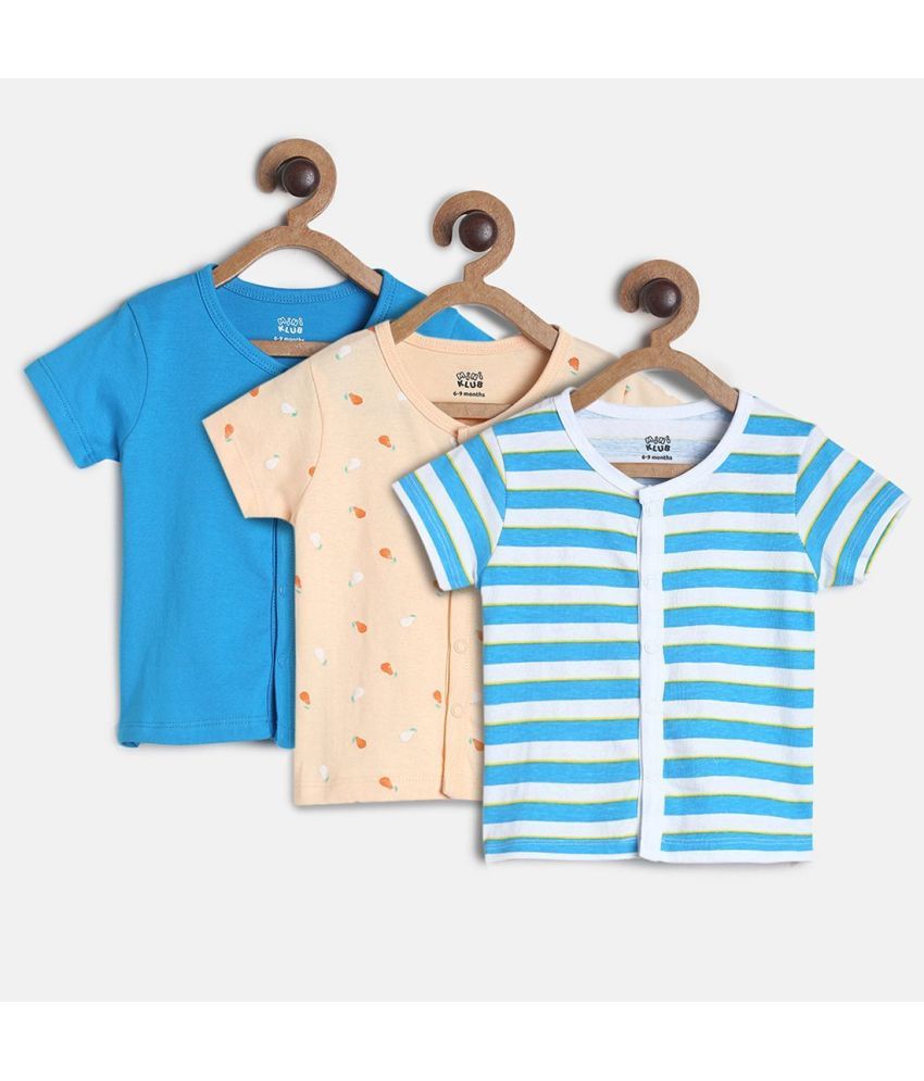     			MINI KLUB - Multi Baby Boy Shirt ( Pack of 3 )