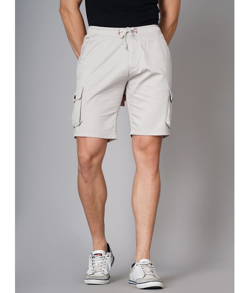    			Paul Street - Silver Cotton Men's Shorts ( Pack of 1 )