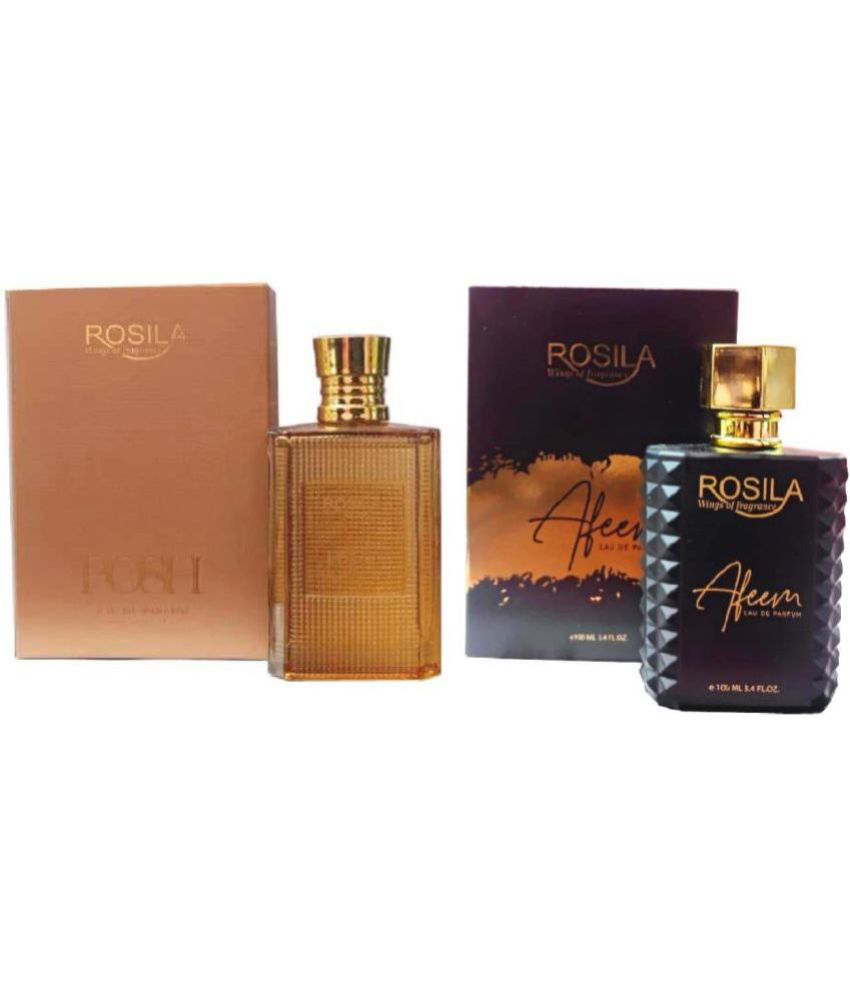     			ROSILA - Rosila 1Posh & 1 Afeem Eau De Parfum (EDP) For Men,Women 200 ( Pack of 2 )