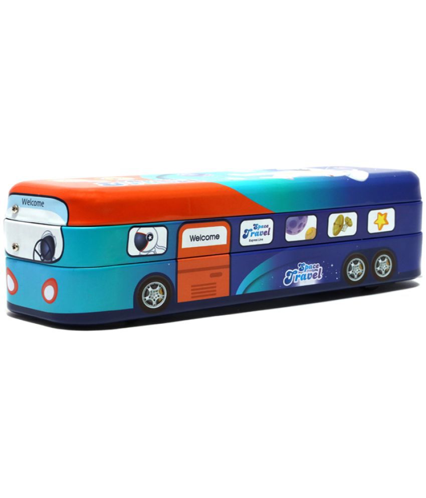     			Villy Magic Bus Shaped Compass Box for Kids