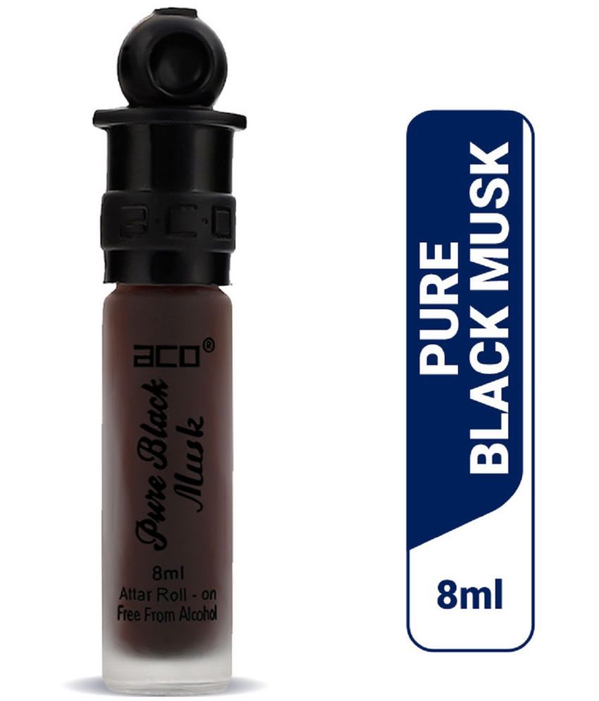     			aco perfumes PURE BLACK MUSK Concentrated  Attar Roll On 8ml