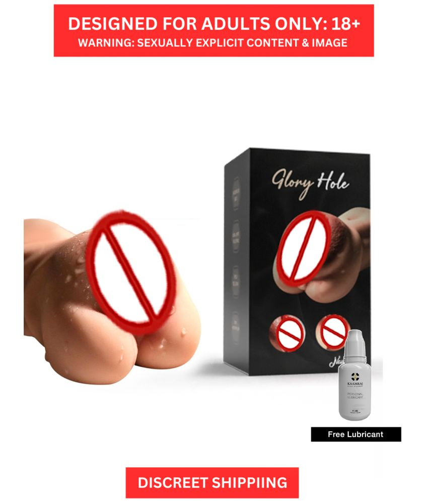     			3D Vagina + Ass 2-In-1 Realistic Masturbation Sex Toy For Men With Free Lubricant