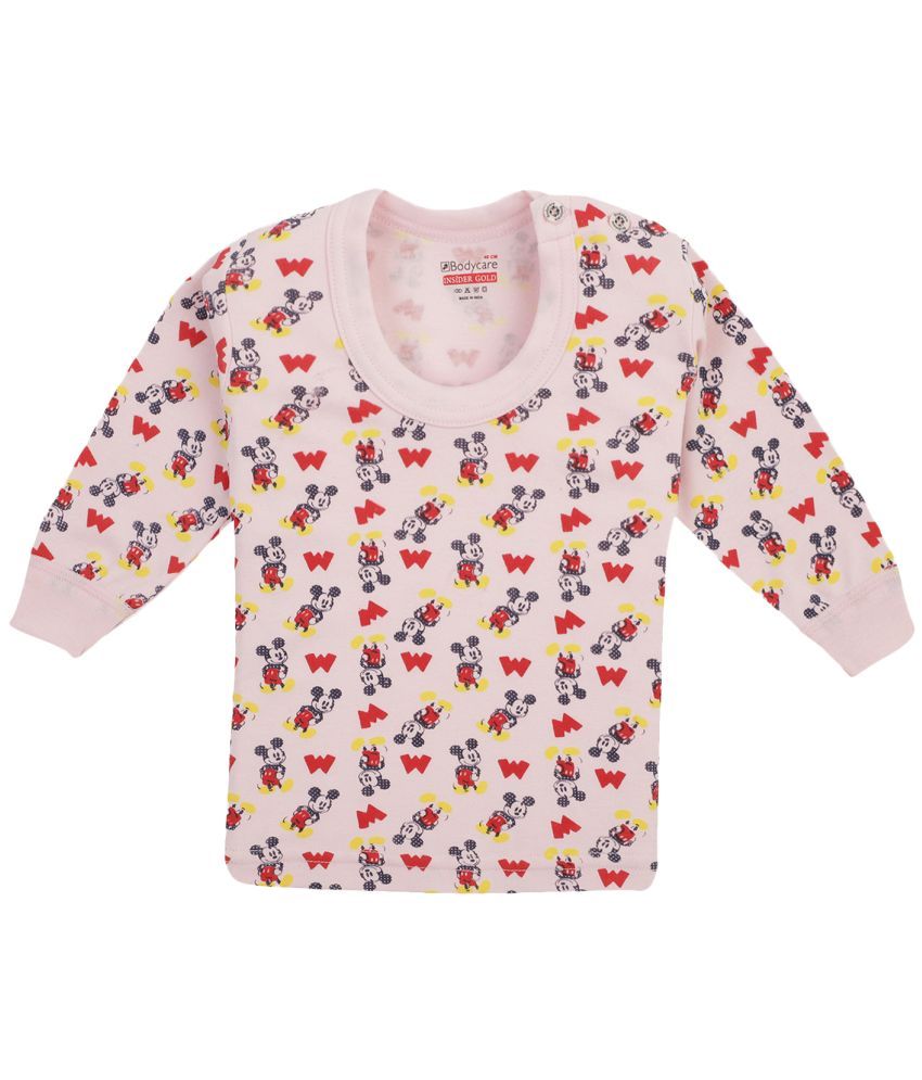     			Bodycare Mickey & Friends Thermals Unisex Top Round Neck Full Sleeves