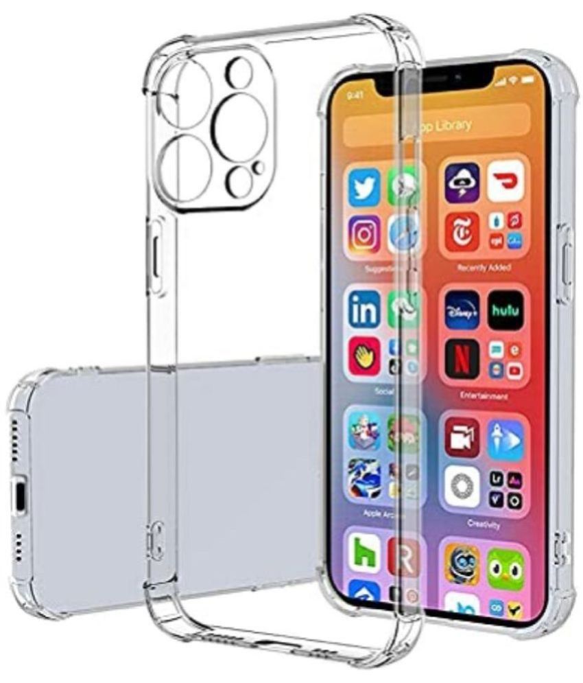     			Case Vault Covers - Silicon Soft cases Compatible For Silicon iPhone 13 Pro Max ( Pack of 1 )