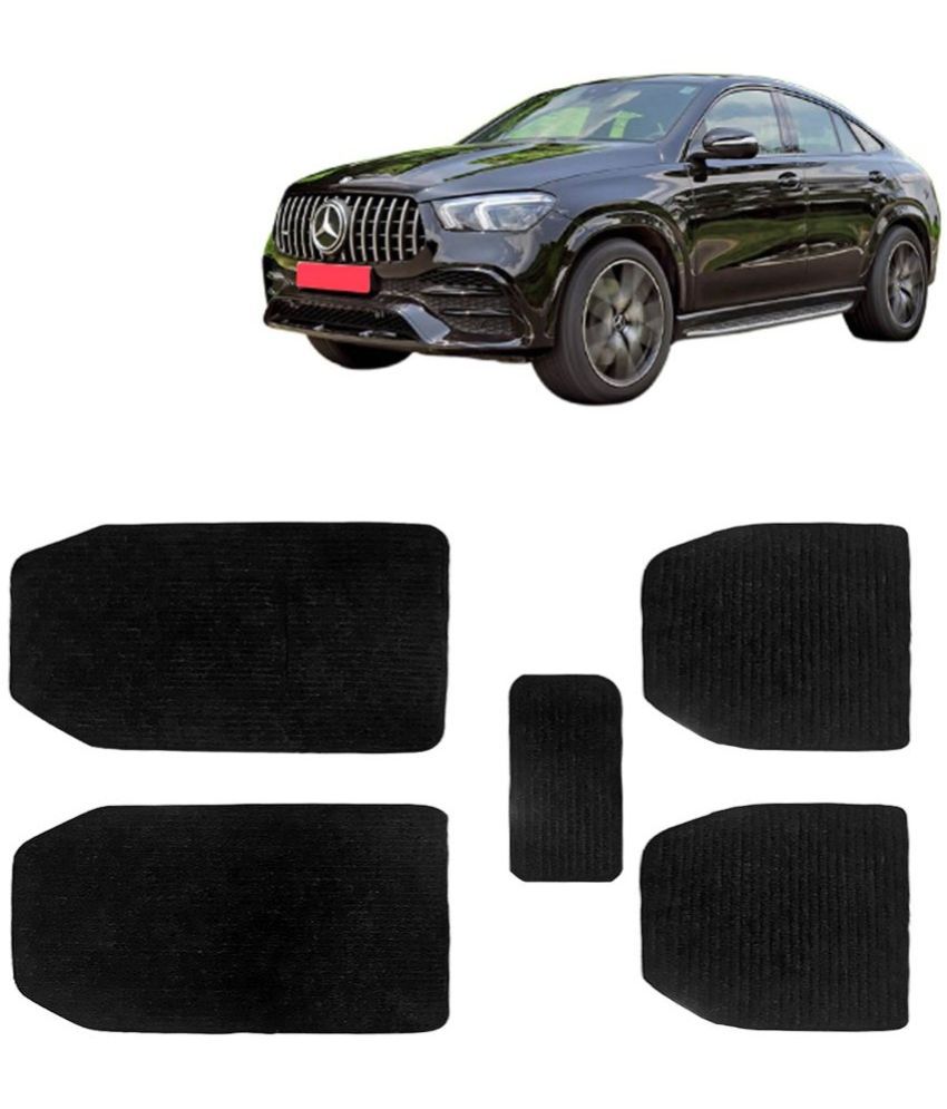     			Kingsway Carpet Style Universal Car Mats for AMG GLE 53, 2020 Onwards Model, Black Color Anti Slip Car Floor Foot Mats, Complete Set of 5 Piece, Premium Series