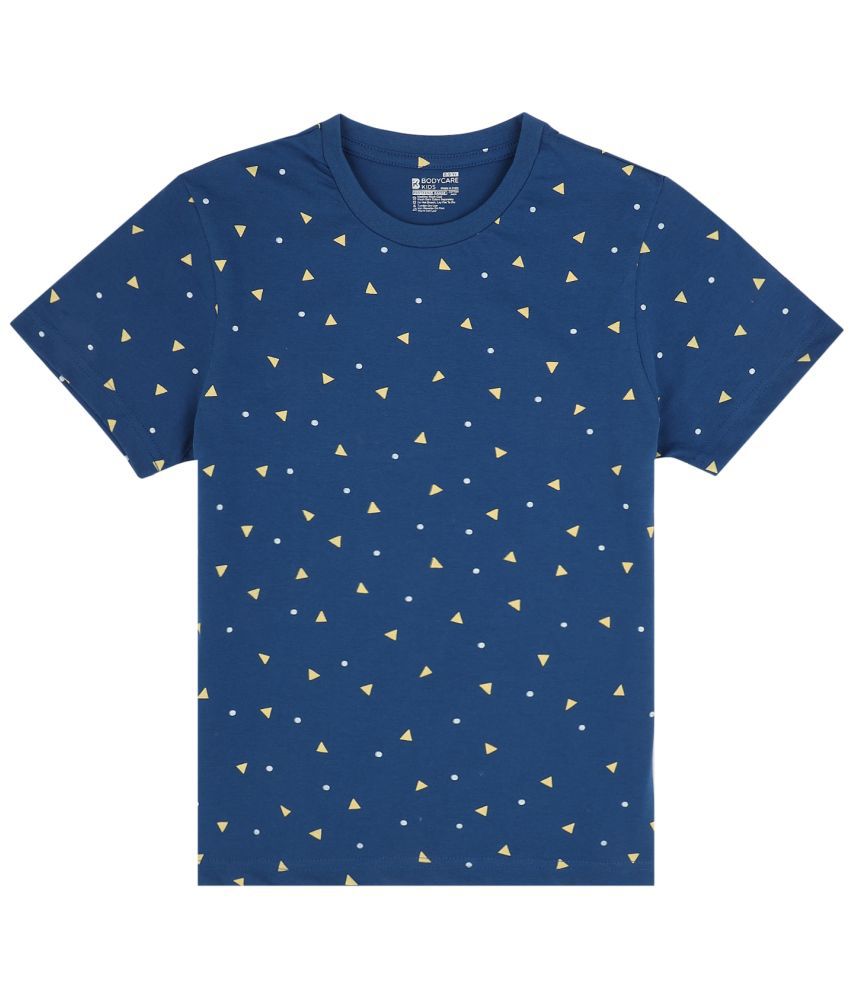     			Proteens - Royal Blue Cotton Blend Boy's T-Shirt ( Pack of 1 )
