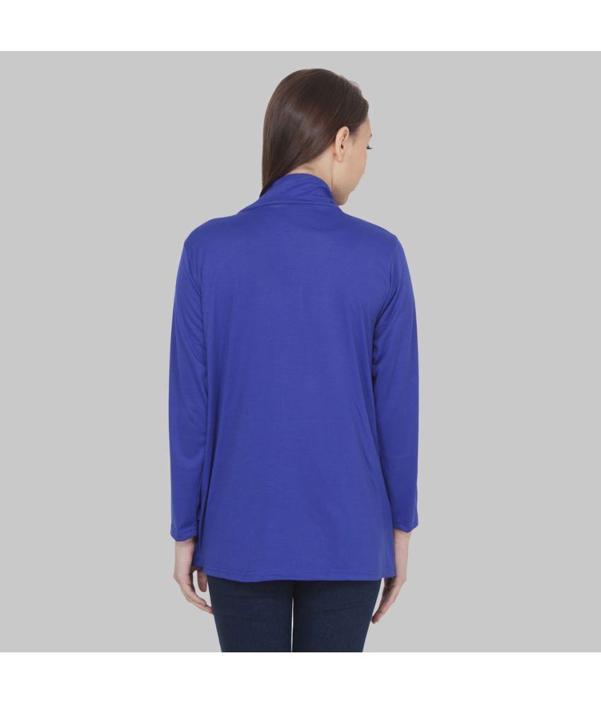     			Affair Cotton Shrugs - Blue Single