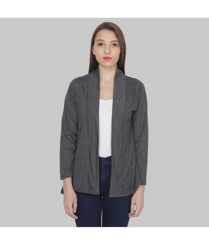     			Affair Cotton Shrugs - Grey Single