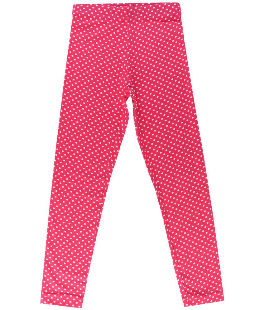     			Bodycare - Pink Cotton Girls Leggings ( Pack of 1 )