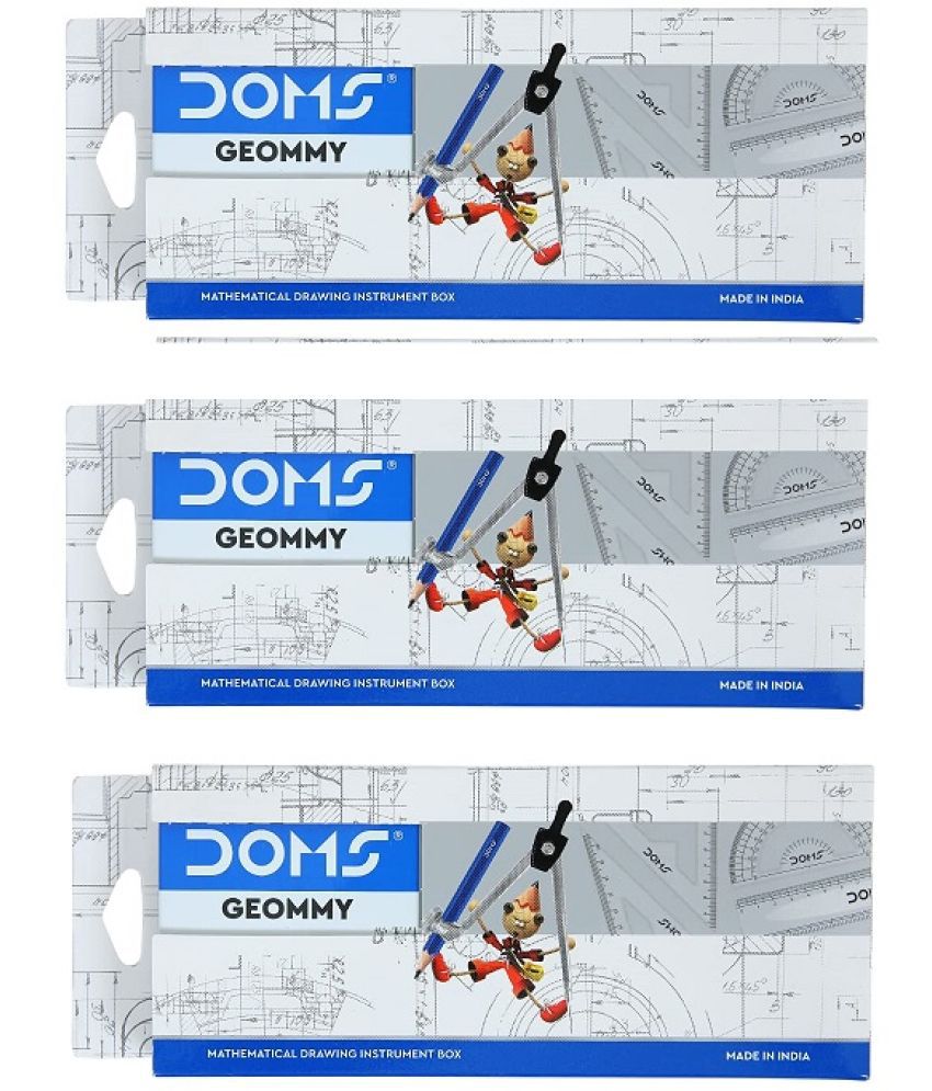     			Doms Geommy Math Box ( Pack Of 3 )