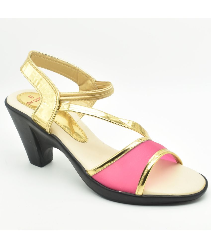     			Dream Makers - Pink Women's Sandal Heels