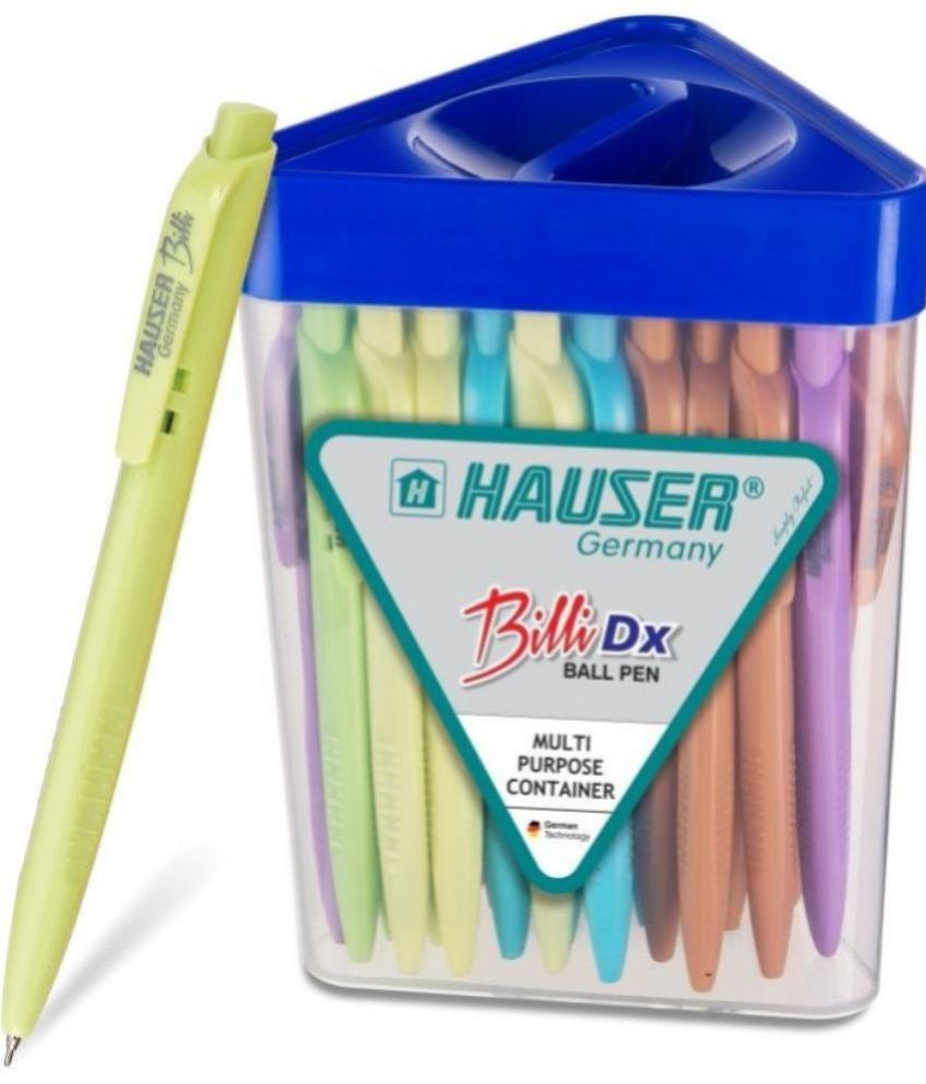     			HAUSER - Blue Ball Pen ( Pack of 10 )