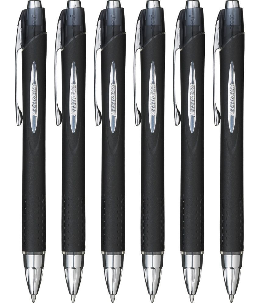     			Uniball - Black Roller Ball Pen ( Pack of 6 )