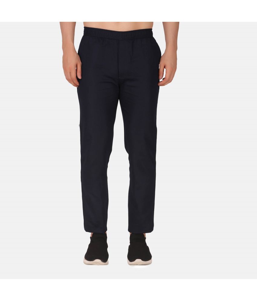     			V4M - Navy Cotton Men's Trackpants ( Pack of 1 )