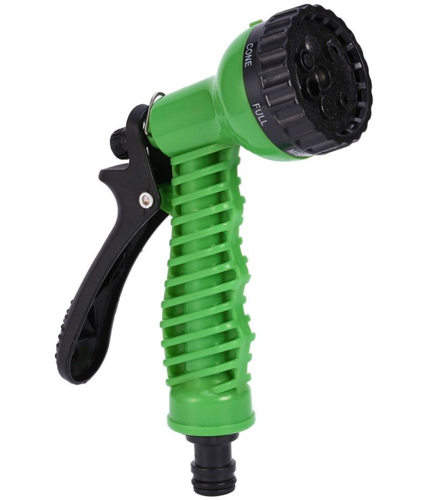     			mahek accessories - 7 Pattern High Pressure Garden Hose Nozzle Water Spray Gun ( Pack of 1 )