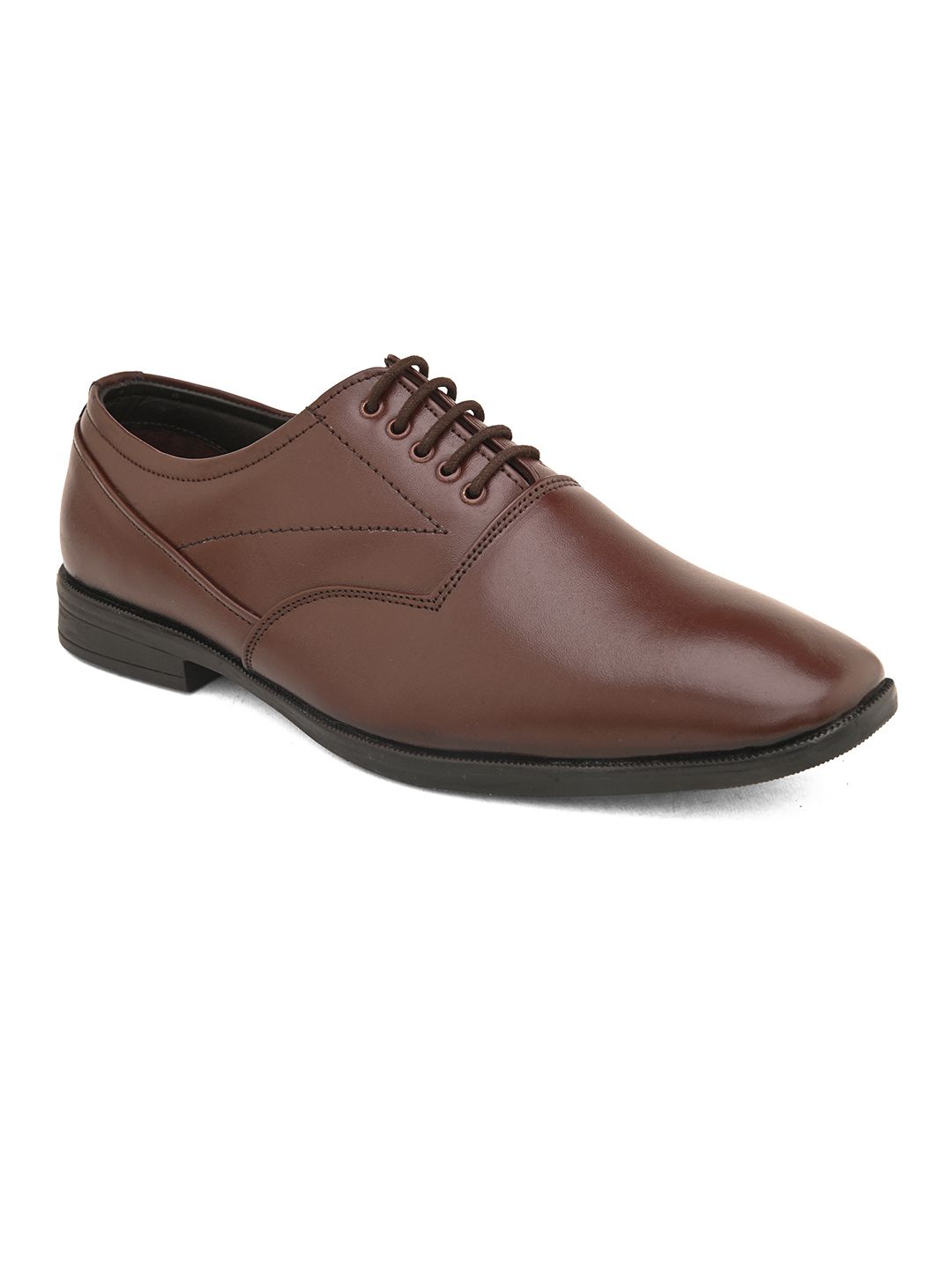     			Fentacia - Brown Men's Oxford Formal Shoes