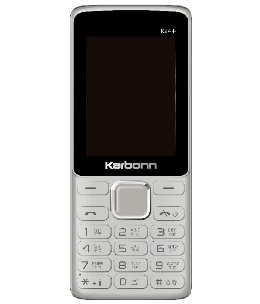     			Karbonn K24+ Dual SIM Feature Phone Black Grey