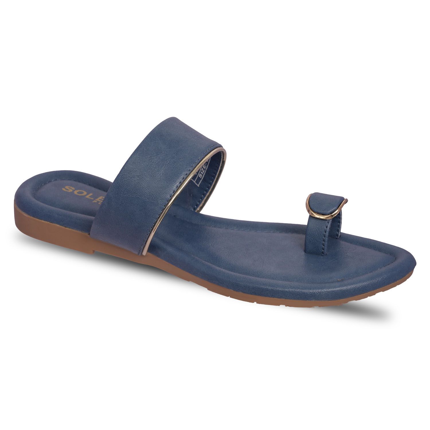     			Paragon Blue Floater Sandals