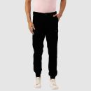 IVOC Men Black Regular-Fit Pure Cotton Cargo Jogger