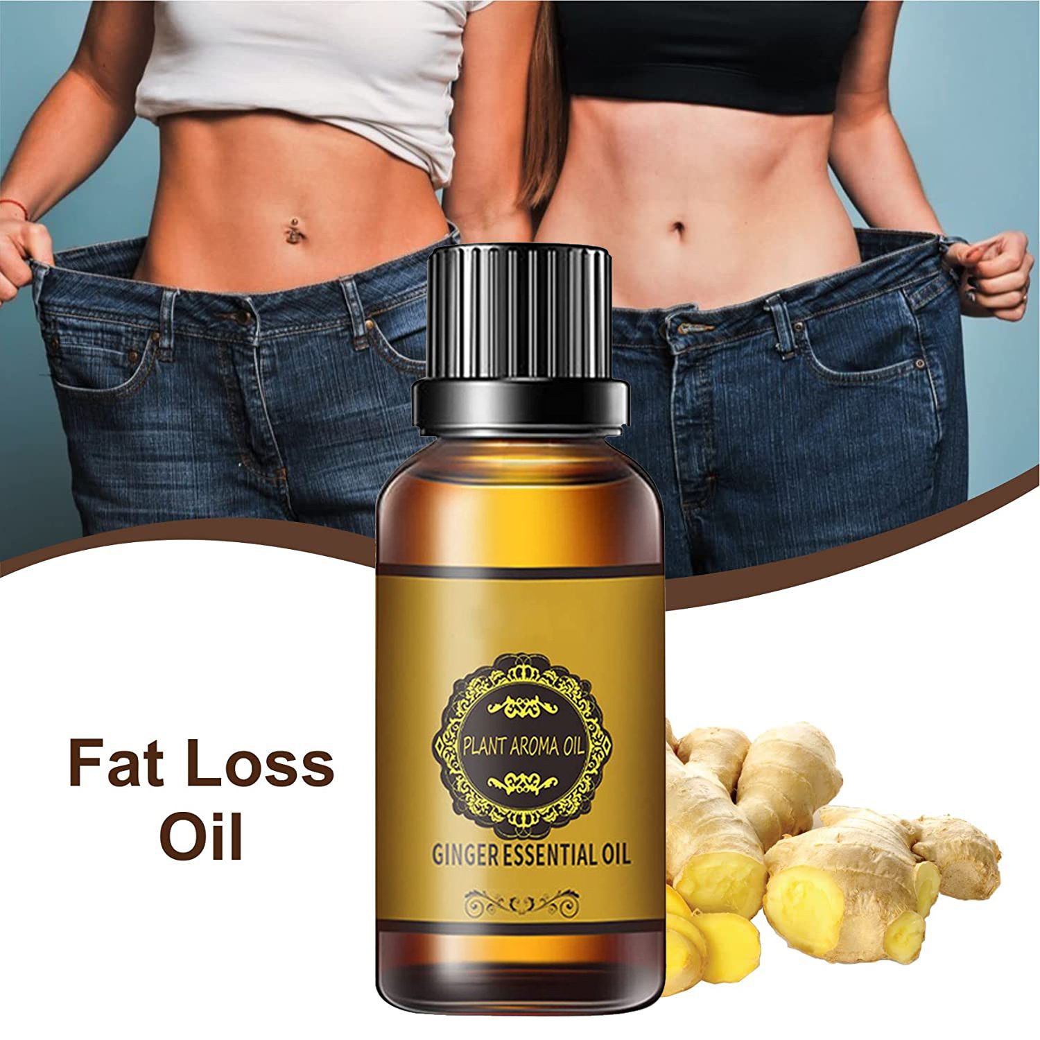     			Aromine Fat Loss Ginger Weight Loss Oil Shaping & Firming Oil 30 mL