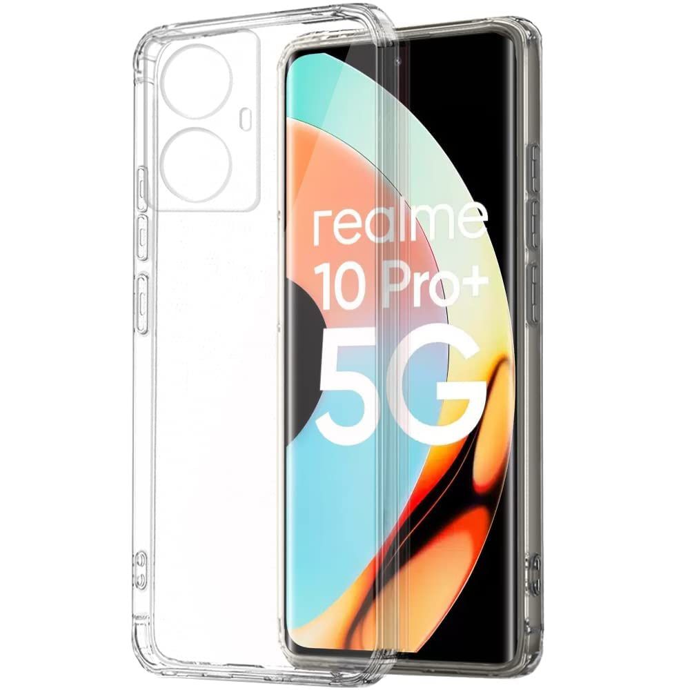     			BEING STYLISH - Plain Cases Compatible For Silicon Realme 10 Pro Plus 5G ( Pack of 1 )