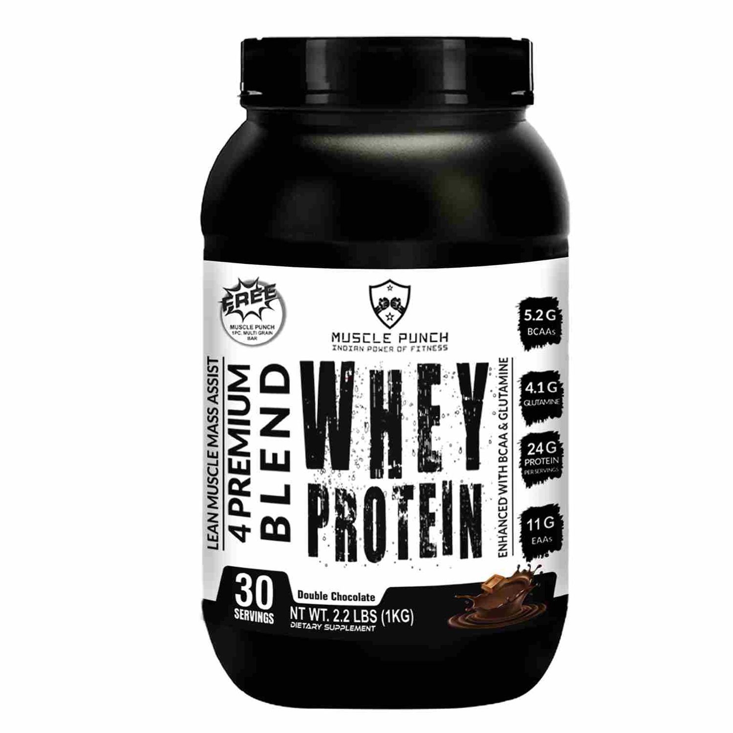     			Muscle Punch | Premium Whey Protein Blend 1 kg