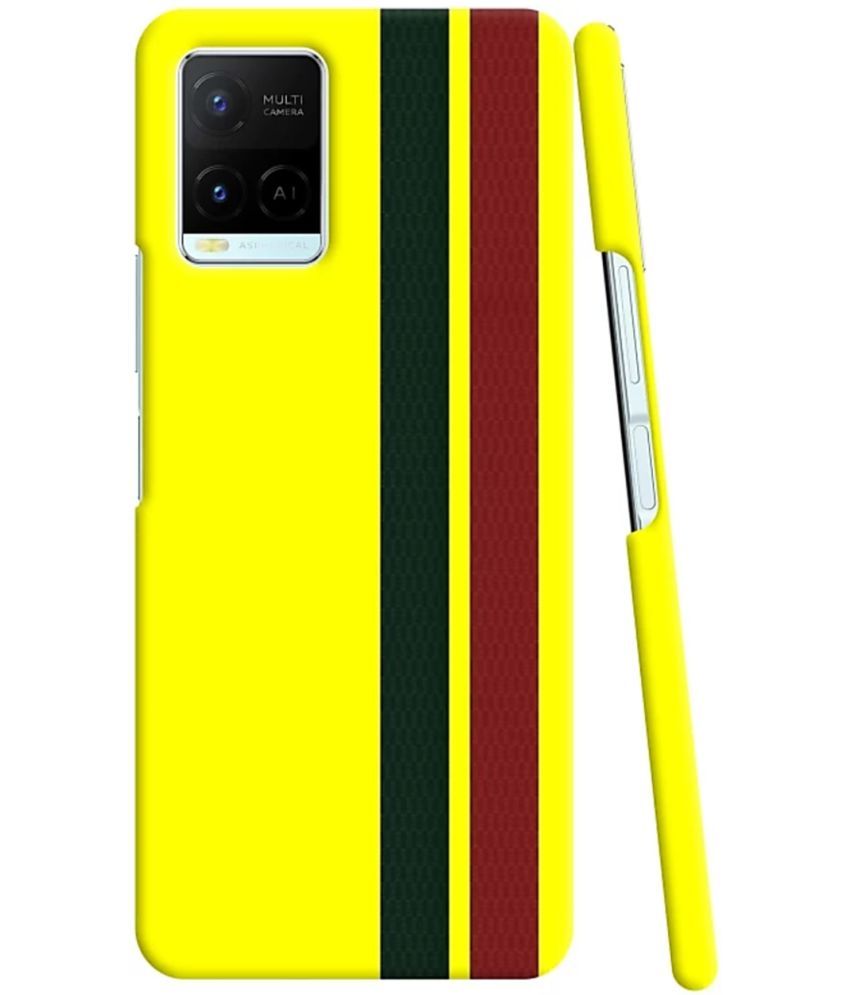     			T4U THINGS4U - Multicolor Printed Back Cover Polycarbonate Compatible For Vivo Y21A ( Pack of 1 )