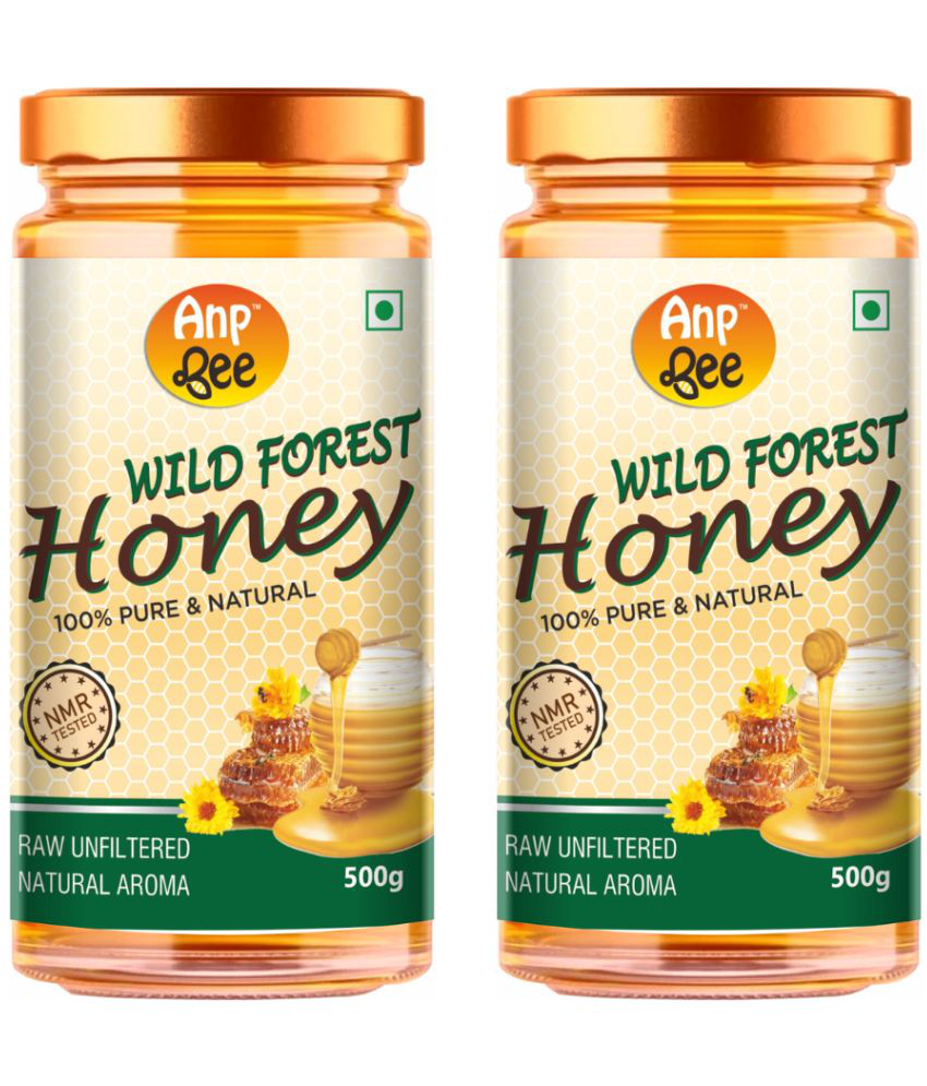     			ANP BEE Wildflower Honey Wild Forest Honey 500 g Pack of 2