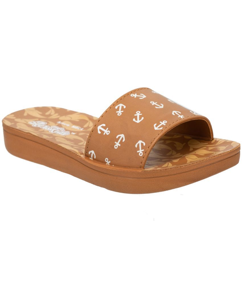     			Aerokids Stylish Fashion Sandal/Slipper for Girls | Comfortable | Lightweight | Anti Skid | Casual Office Footwear