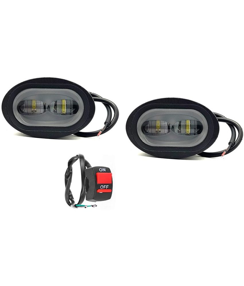     			AutoPowerz - Front Right Fog Light For All Bike Models ( Set of 2 )