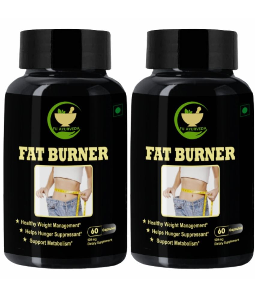     			FIJ AYURVEDA Fat Burner Capsule for Weight Loss and Fat Loss (Pack of 2)