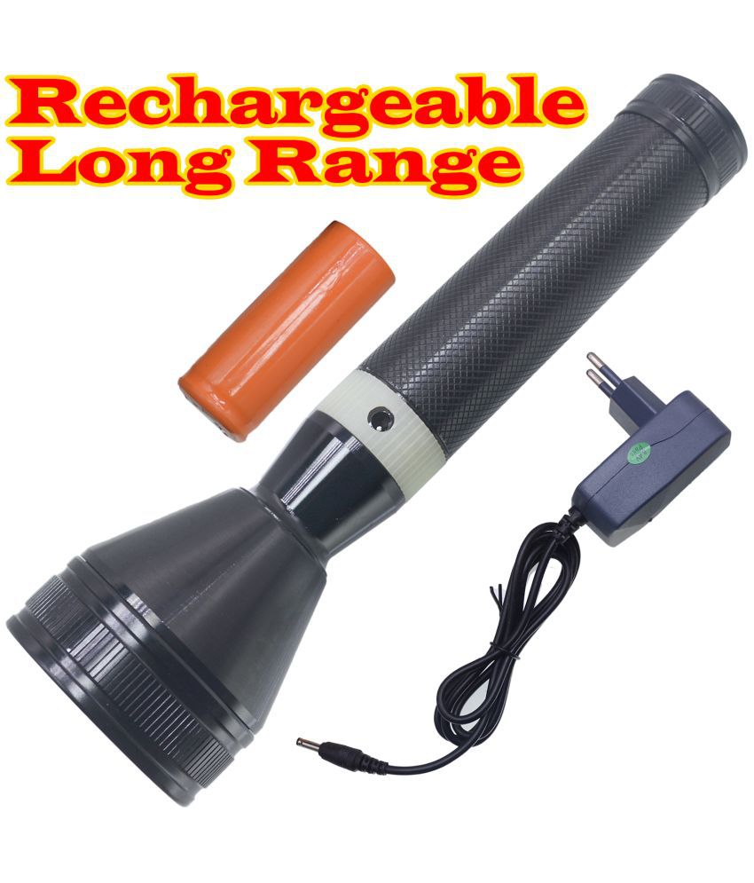     			JMALL - 50W Rechargeable Flashlight Torch ( Pack of 1 )