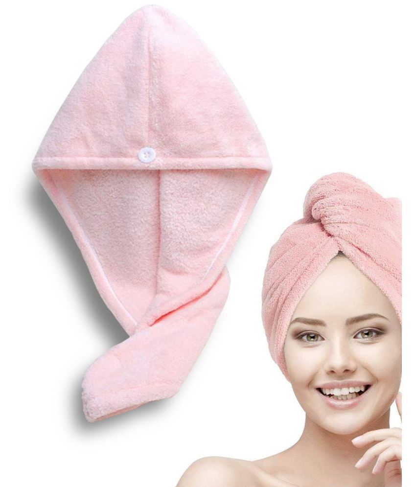     			Majestique Quick Dry Hair Turban for Curly, Long and Thick Hair, Microfiber Towel Wrap (Multicolor)