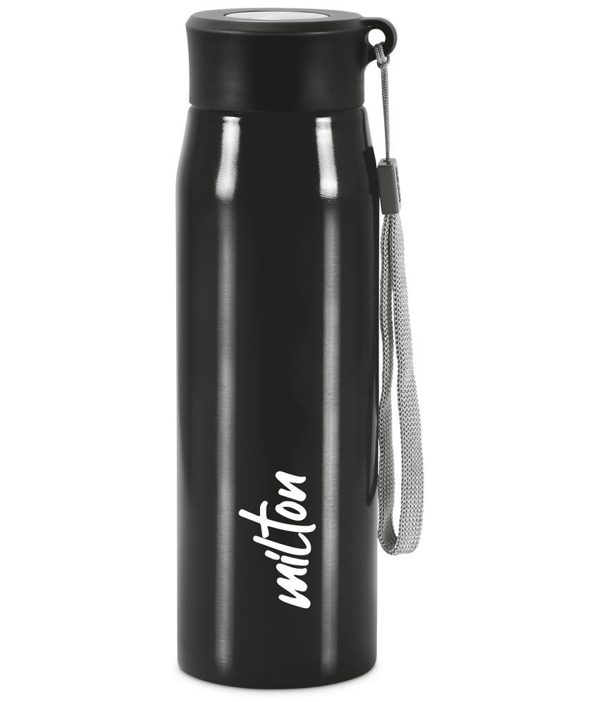     			Milton Handy 650 Stainless Steel Water Bottle (690 ml) Black