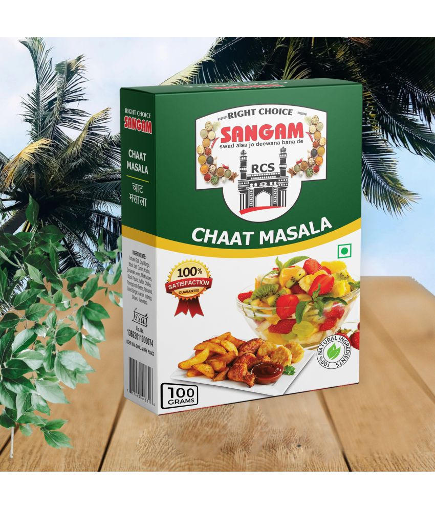     			RIGHT CHOICE SANGAM Chaat Masala Powder CHATPATA CHAAT FLAVOUR POWDER Masala 100 gm