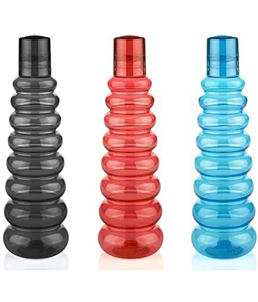     			Vayu - Multicolour Water Bottle 910 mL ( Set of 3 )