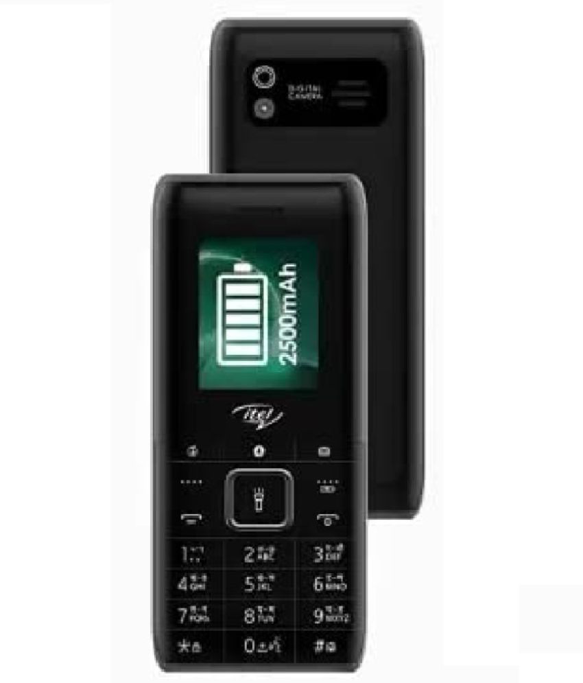     			itel Power 200 Dual SIM Feature Phone Black