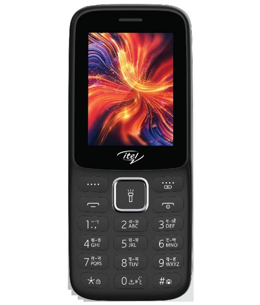     			itel it5029 Dual SIM Feature Phone Black