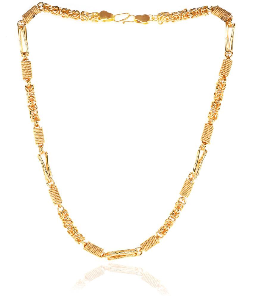     			JIPPA Gold Plated Chain ( Set of 1 )