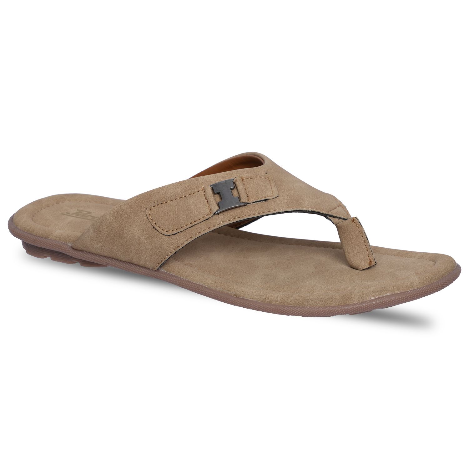     			Paragon - Beige Men's Thong Flip Flop