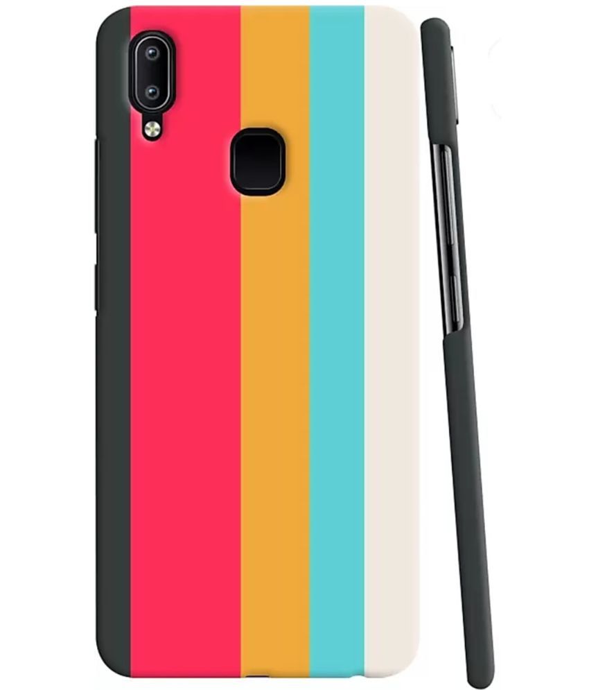     			T4U THINGS4U - Multicolor Printed Back Cover Polycarbonate Compatible For Vivo Y93 ( Pack of 1 )