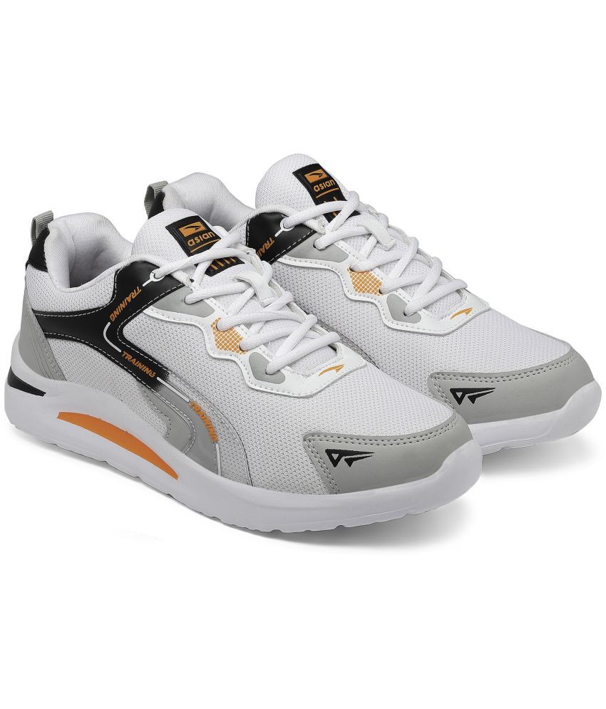     			ASIAN - NEXON-09 White Men's Sports Running Shoes