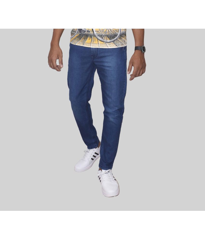     			Aflash - Blue Denim Skinny Fit Men's Jeans ( Pack of 1 )