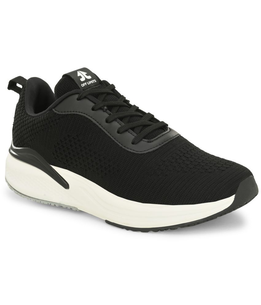     			OFF LIMITS - KAIRO Black Men's Sports Running Shoes