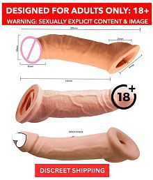 Skin Type 8,75" Real Amazing Penis Sleeve Condom , Penis Ko Lmba krna Orr 100% Safe Rkhna K lia